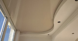 Натяжной потолок на балкон Старый Оскол, цена 6293 руб.