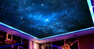 Натяжной потолок звездное небо Старый Оскол, цена от 5328 руб.
