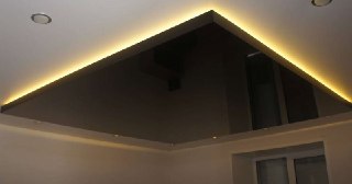 Натяжной потолок с подсветкой Старый Оскол, цена от 2140 руб.
