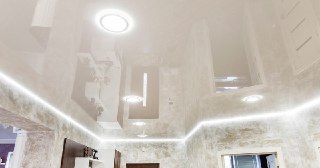 Натяжной ПВХ потолок Старый Оскол, цена от 2140 руб.